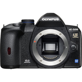 Olympus E-520 SLR Digital Camera (Camera Body)
