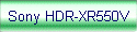 Sony HDR-XR550V